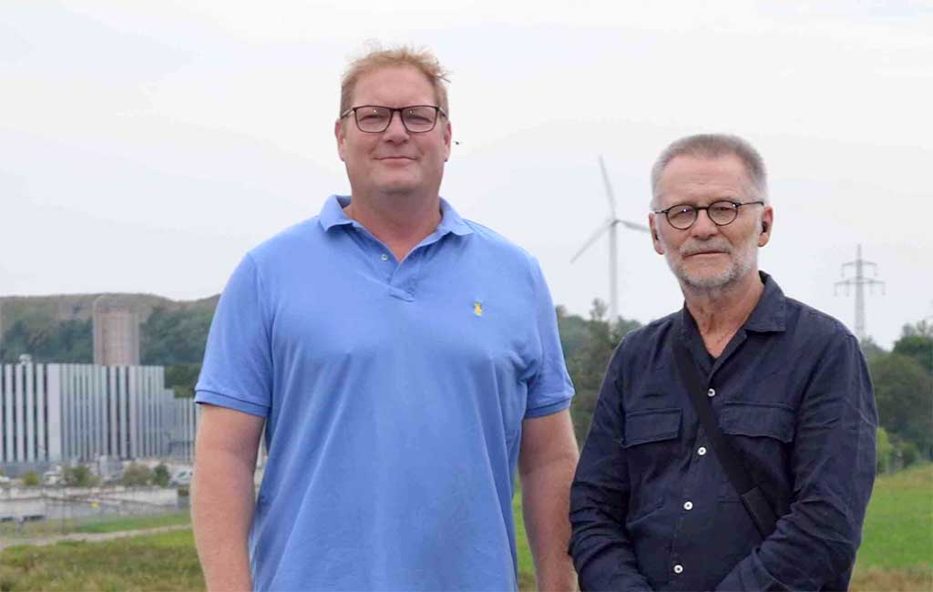 Dr. Jürgen Komma (links) und Dr. Wilhelm Maurer (rechts)